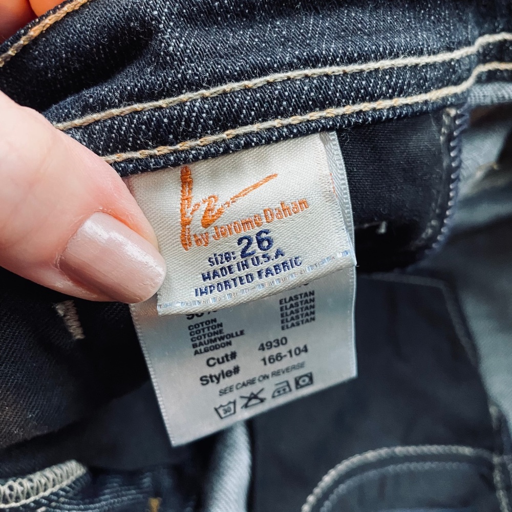 CITIZENS OF HUMANITY dark grommet jeans - Picture 7 of 13